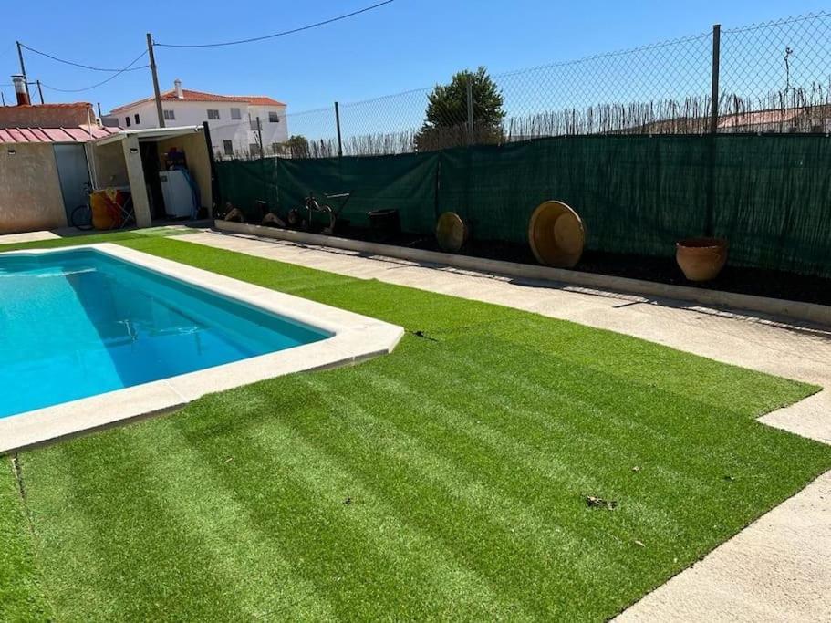 Villa Rural Con Amplia Piscina Campillo de Altobuey Exteriér fotografie